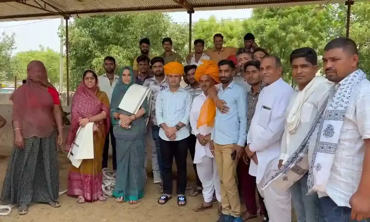 गौशाला में भामाशाहों का किया सम्मान