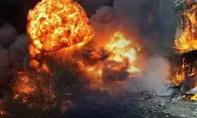 राजस्थान-कश्मीर और पंजाब के कई शहरों में धमाके, भारतीय सेना दे रही जवाब,सांबा में ड्रोन से हमला; दो नागरिकों की मौत,फिरोजपुर में 3 झुलसे