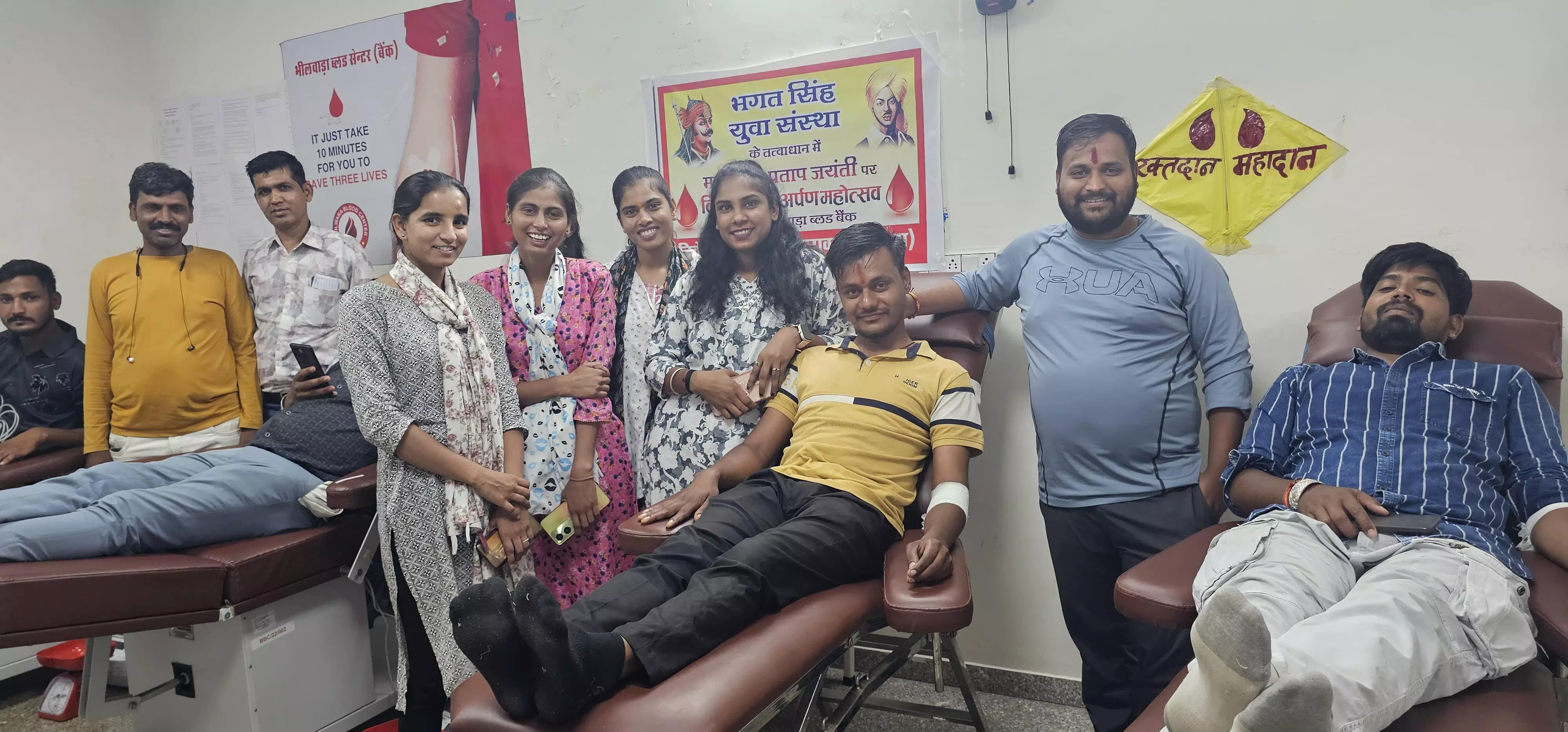महाराणा प्रताप की जयंती पर रक्त अर्पण महोत्सव का आयोजन