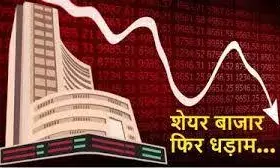 10 सेकंड में ₹300000 करोड़ से अधिक साफ, सेंसेक्स पर सिर्फ 3 शेयर ग्रीन