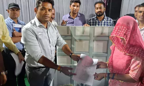 जिला कलक्टर ने चित्तौडग़ढ़ के अभयपुर ग्राम पंचायत पर की रात्रि चौपाल