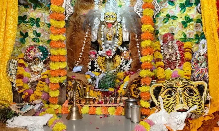 हमीरगढ़ में भगवान  नृसिंह खम्ब फाड़कर प्रकट हुए