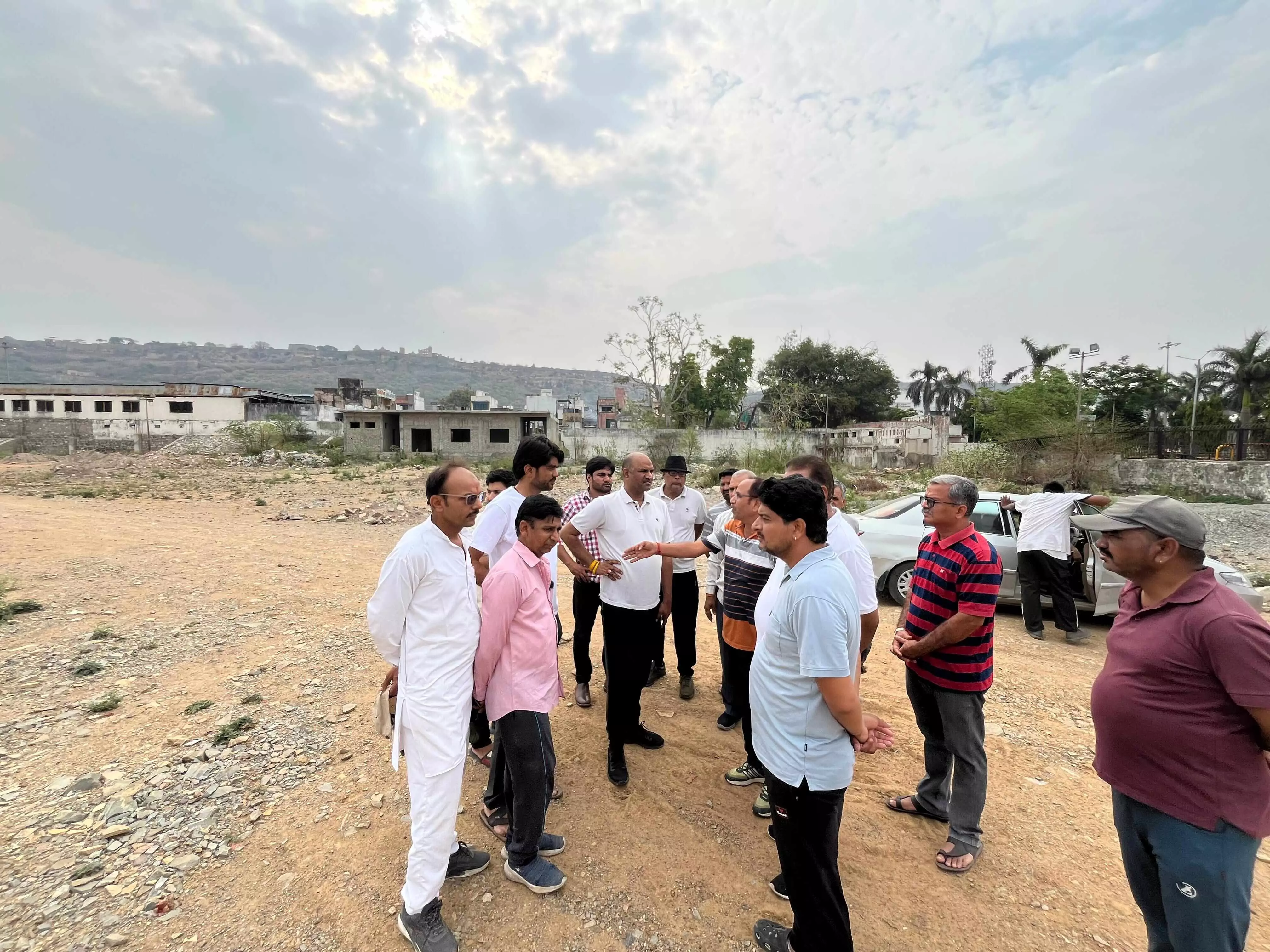सांसद सी पी जोशी ने गौराबादल स्टेडियम का किया निरिक्षण सांसद सी पी जोशी ने गौराबादल स्टेडियम का किया निरिक्षण
