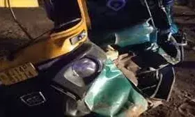 पुरानी चुंगी के पास प्राइवेट बस ने ऑटो को मारी टक्कर, दो की मौत