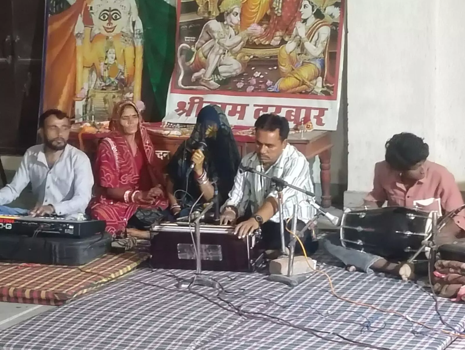चंवरा के हनुमान जी के विशाल भजन संध्या का आयोजन