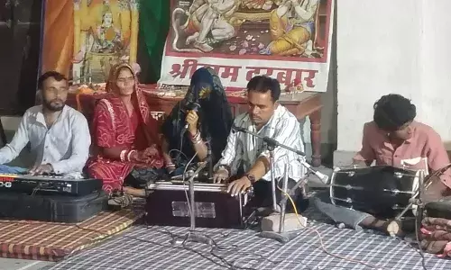चंवरा के हनुमान जी के विशाल भजन संध्या का आयोजन