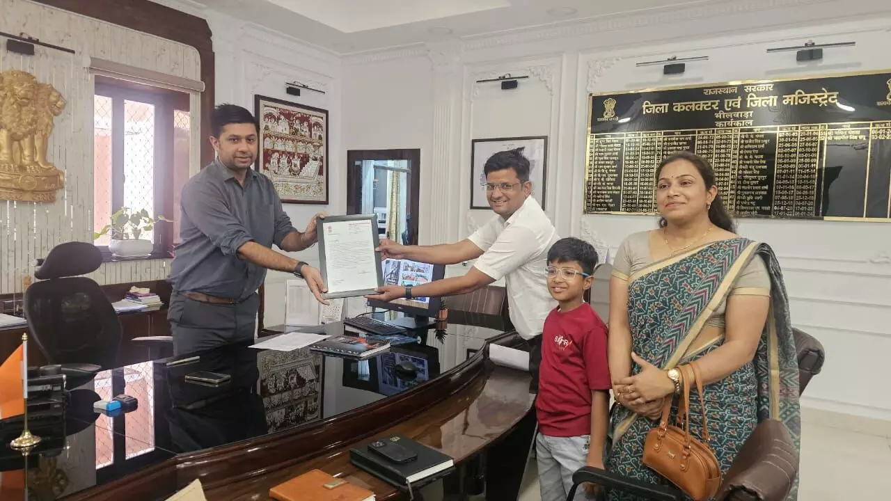 पर्यावरण संरक्षण को लेकर भीलवाड़ा में नवाचार, दो नागरिकों को मिला सम्मान पर्यावरण संरक्षण को लेकर भीलवाड़ा में नवाचार, दो नागरिकों को मिला सम्मान