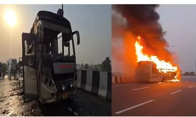 दो बच्चों समेत पांच की जिंदा जलने से मौत दो बच्चों समेत पांच की जिंदा जलने से मौत