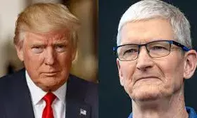 टिम कुक से कहा - भारत में आईफोनन बनाए एप्पल