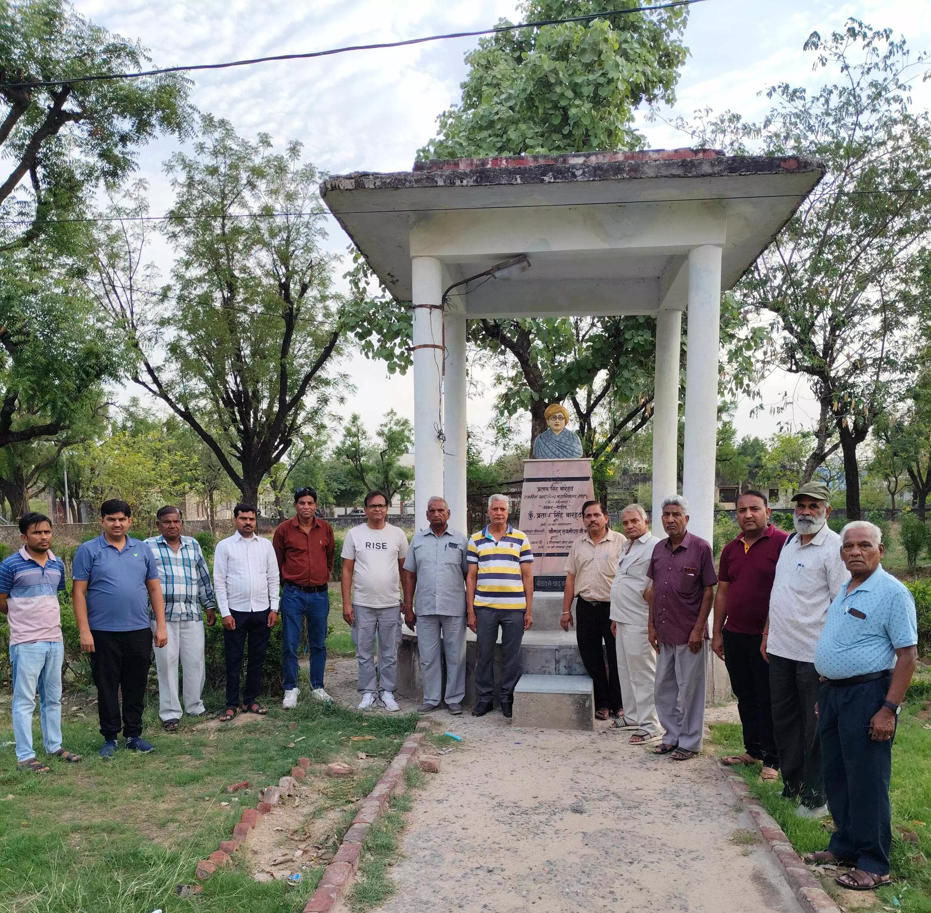 शहीद प्रताप बारहठ की जयन्ती समारोह को लेकर लोगो मे उत्साह शहीद प्रताप बारहठ की जयन्ती समारोह को लेकर लोगो मे उत्साह