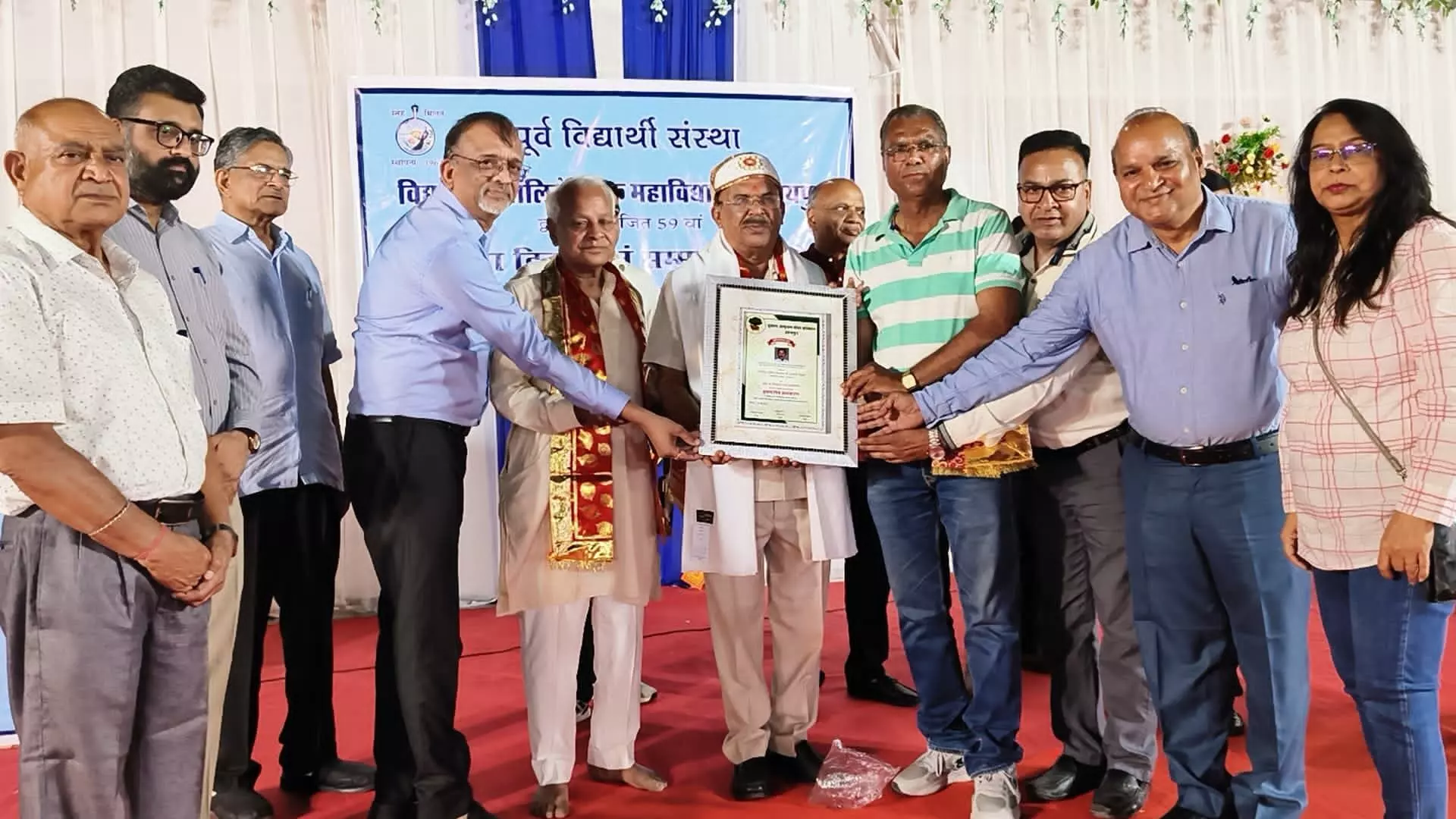विधानसभा अध्यक्ष देवनानी को वृक्षम मित्र अलंकरण पुरस्कार से सम्मानित