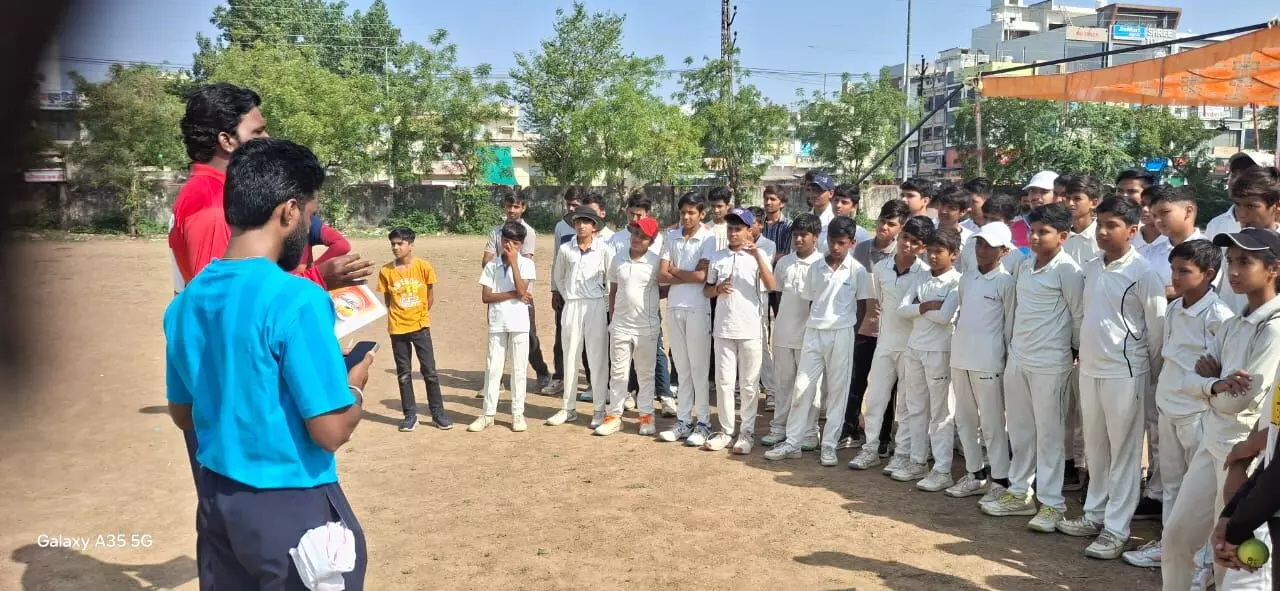 समर केम्प क्रिकेट प्रशिक्षण शिविर शुरू