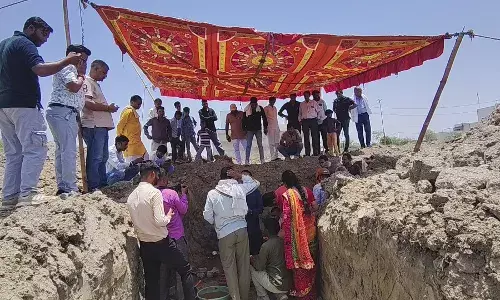 माण्डल में नवीन भवन के चार कक्षा कक्षों का हुआ शिलान्यास