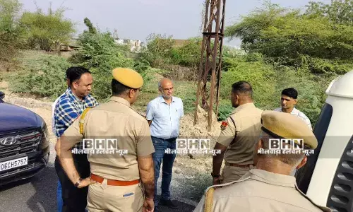 गांधीनगर थाना भवन के लिए विधायक कोठारी ने विभिन्न स्थानों का किया दौरा