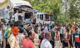 यूपी के इस ज‍िले में महिला सहित पांच लोगों की दर्दनाक मौत, तीन लोग घायल