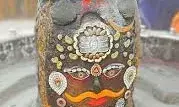 भांग-ड्रायफ्रूट से श्रृंगार कर रमाई गई भस्म