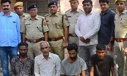 बेगू की गैंग के 3 सदस्यों के  साथ मांडलगढ़ का सुनार गिरफ्तार, पहाड़ी जंगलों में बना रखा था ठिकाना