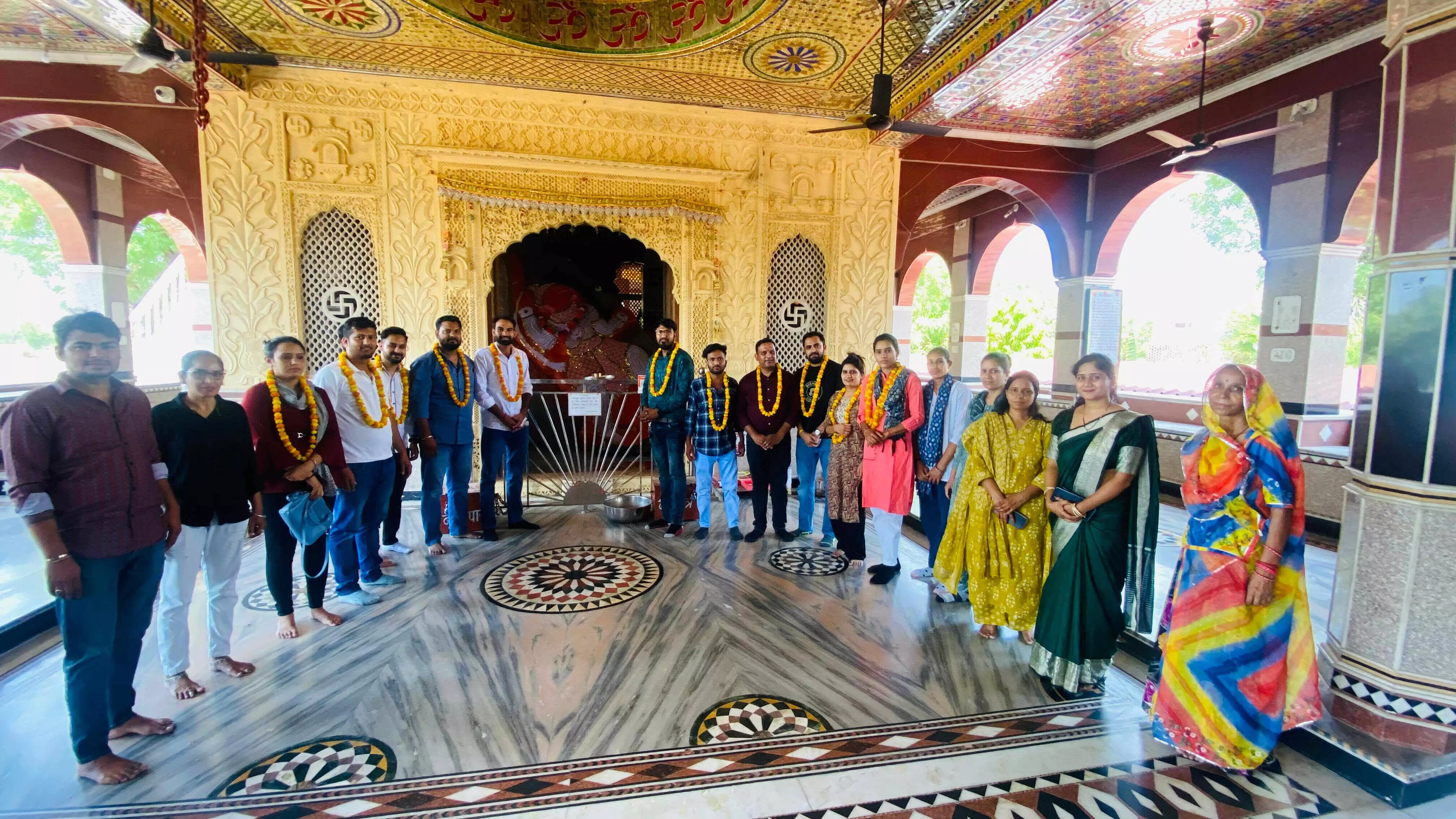 शहरी आयुष्मान आरोग्य मन्दिर का स्नेह मिलन कार्यक्रम व कार्यकारणी का विस्तार