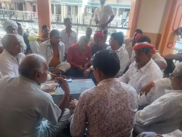 हरियाली अमावस्या को वार्षिक मीटिंग का आयोजन हरियाली अमावस्या को वार्षिक मीटिंग का आयोजन