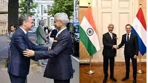 नीदरलैंड दौरे पर विदेश मंत्री जयशंकर, पहलगाम हमले के खिलाफ समर्थन के लिए जताया आभार नीदरलैंड दौरे पर विदेश मंत्री जयशंकर, पहलगाम हमले के खिलाफ समर्थन के लिए जताया आभार