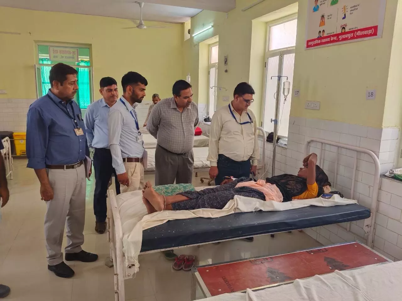 हीट वेव के दौरान आरएमएससी टीम ने चिकित्सा संस्थानों की व्यवस्थाओं का निरीक्षण हीट वेव के दौरान आरएमएससी टीम ने चिकित्सा संस्थानों की व्यवस्थाओं का निरीक्षण