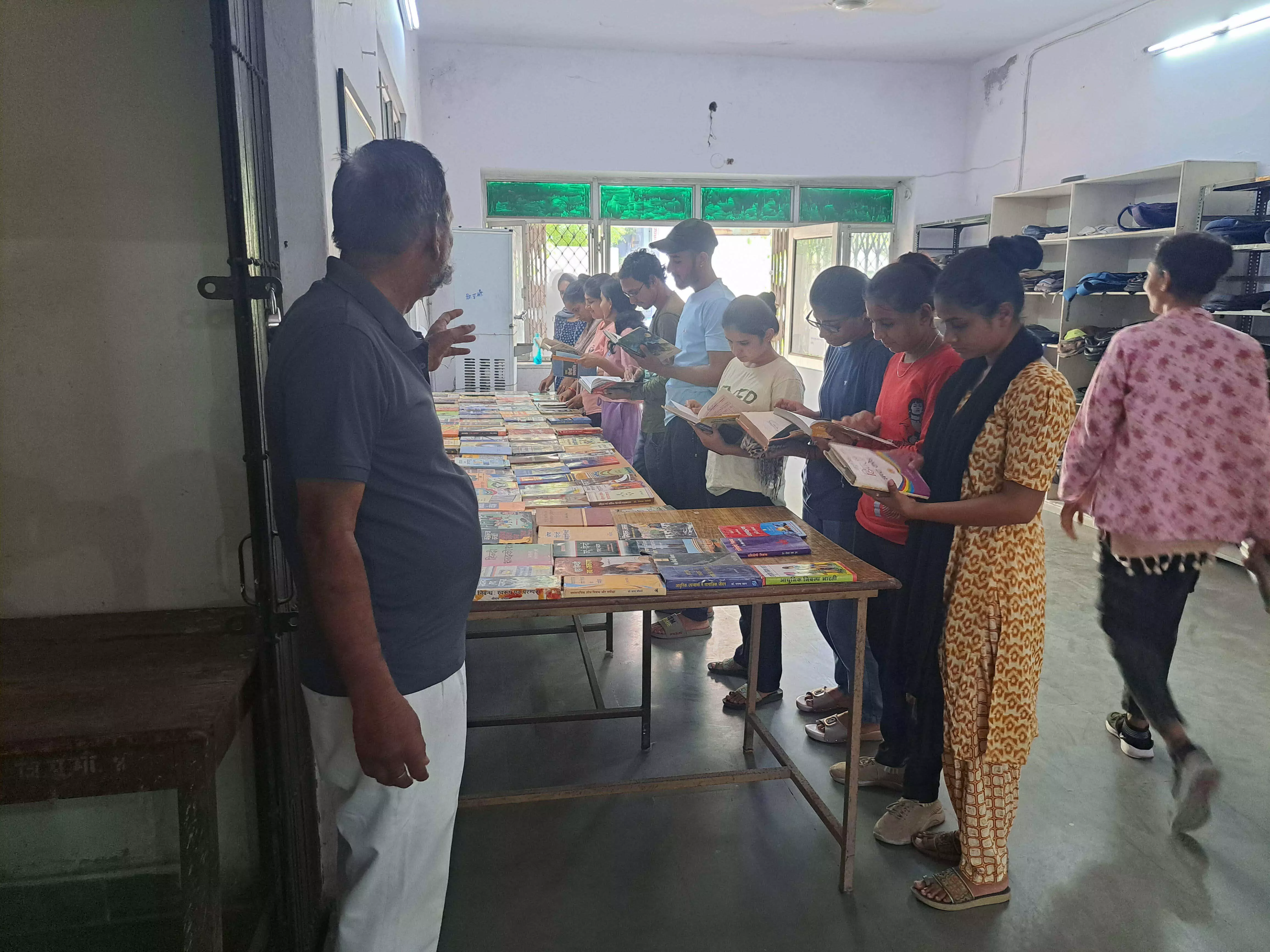 सार्वजनिक पुस्तकालय दिवस मनाया सार्वजनिक पुस्तकालय दिवस मनाया