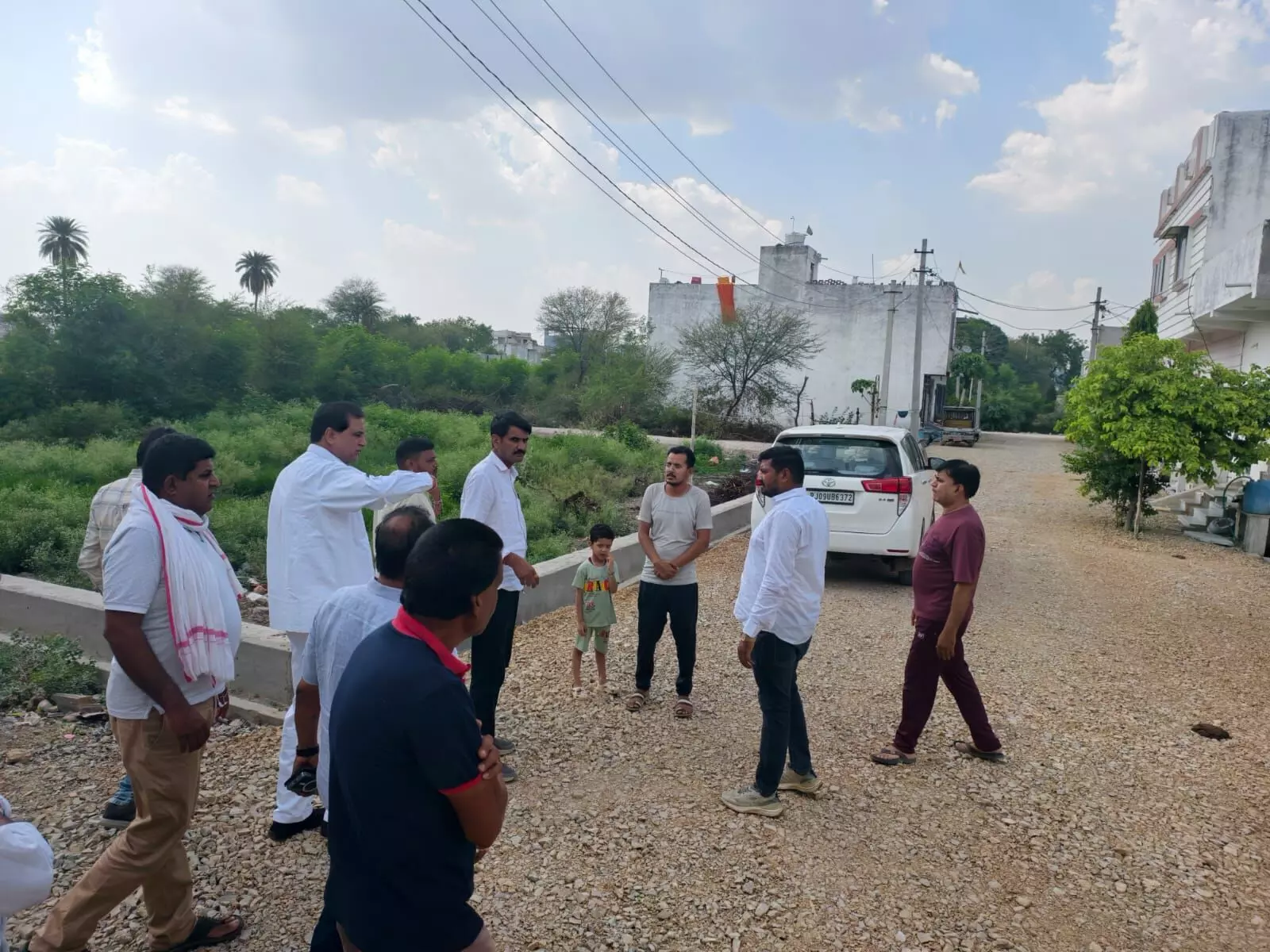 प्रेरणा विहार क्षेत्र में चल रहे विकास कार्यों का किया निरीक्षण प्रेरणा विहार क्षेत्र में चल रहे विकास कार्यों का किया निरीक्षण