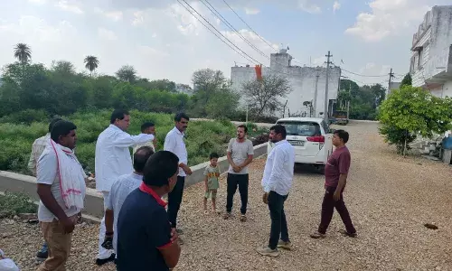 प्रेरणा विहार क्षेत्र में चल रहे विकास कार्यों का किया निरीक्षण