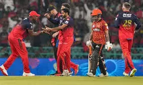 हैदराबाद ने बेंगलुरु को 42 रन से हराया