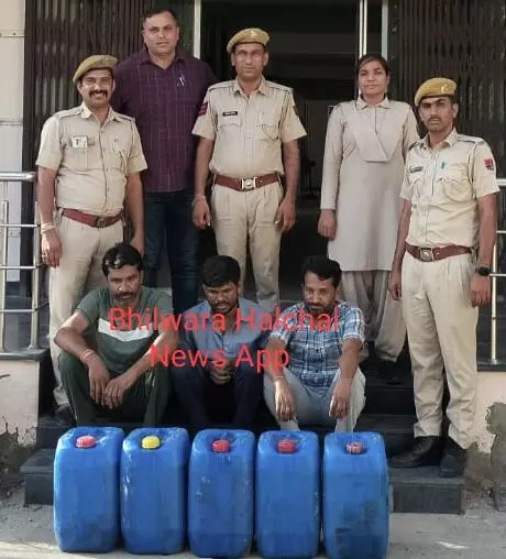 विद्युत ट्रान्सफार्मरों से ऑयल चोरी करने वाली गैंग का खुलासा, तीन गिरफ्तार विद्युत ट्रान्सफार्मरों से ऑयल चोरी करने वाली गैंग का खुलासा, तीन गिरफ्तार