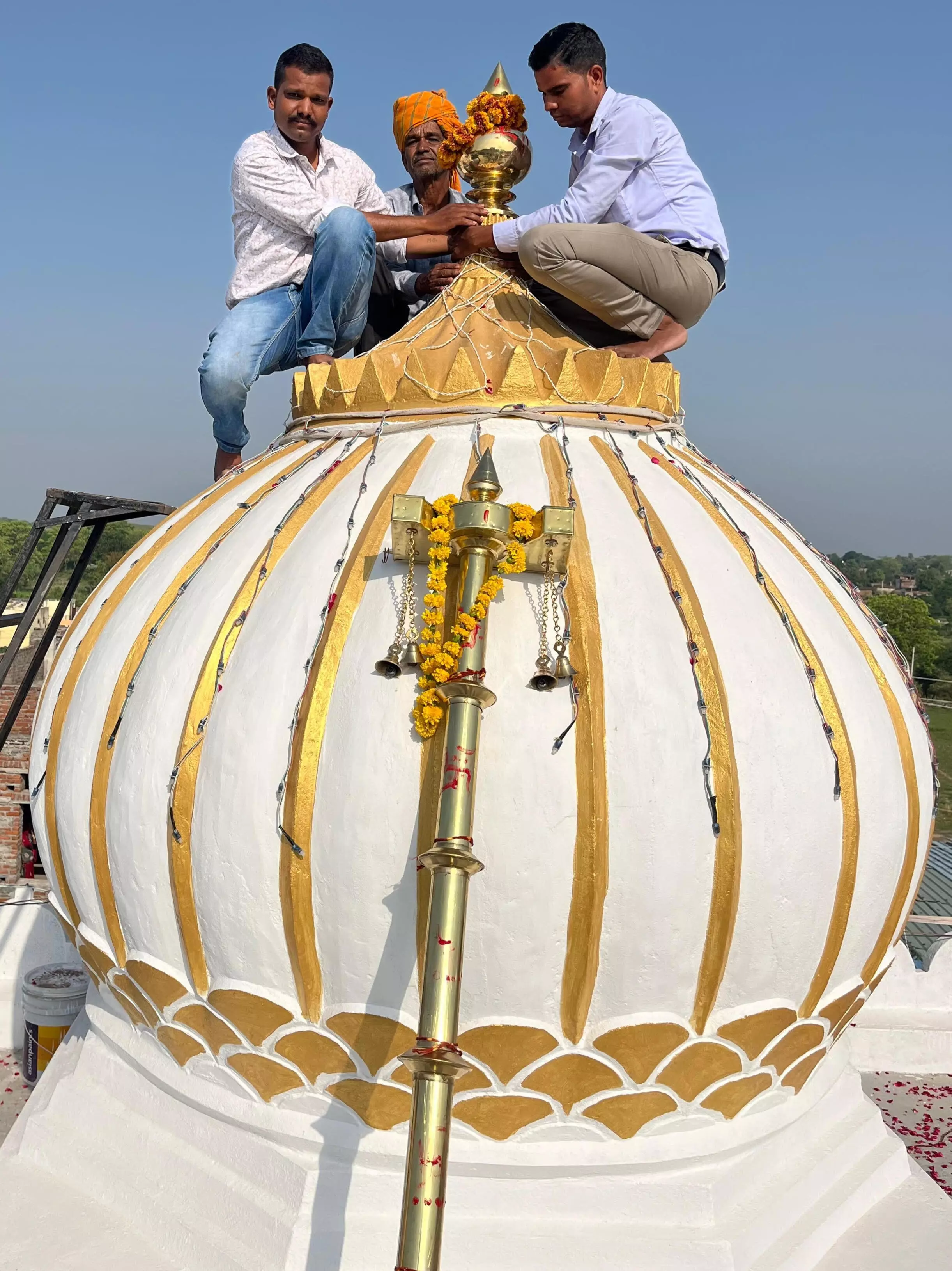 बाबा रामदेव मूर्ति स्थापना में उमड़ा जनसैलाब बाबा रामदेव मूर्ति स्थापना में उमड़ा जनसैलाब