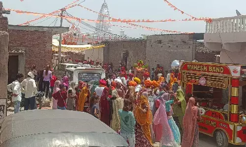 राधाकृष्ण और शिव परिवार की प्राण-प्रतिष्ठा सम्पन्न,प्रभात फेरिया का भी हुआ संगम