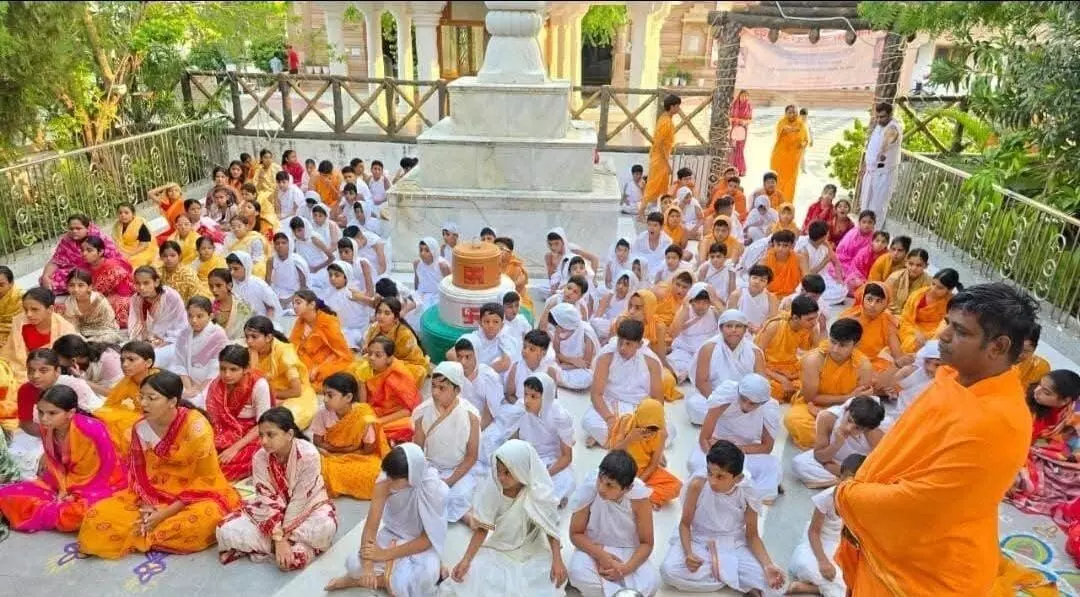 जैन युवा परिषद उदयपुर द्वारा आयोजित पांच दिवसीय बाल संस्कार शिविर का समापन जैन युवा परिषद उदयपुर द्वारा आयोजित पांच दिवसीय बाल संस्कार शिविर का समापन