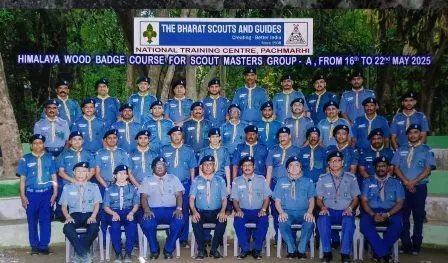 गाइडर सात्विका शर्मा का किया सम्मान, राष्ट्रीय स्तरीय हिमालय वुड बैज कोर्स में की सहभागिता गाइडर सात्विका शर्मा का किया सम्मान, राष्ट्रीय स्तरीय हिमालय वुड बैज कोर्स में की सहभागिता