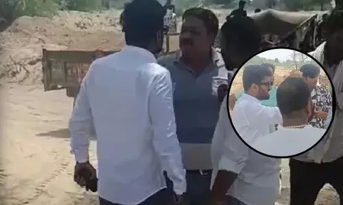 भाजपा विधायक के बेटे पर दबंगई का आरोप, ठेकेदार को धमकाने का मामला