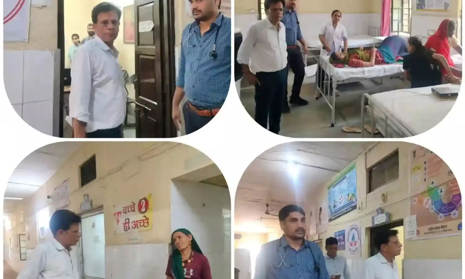 एसडीएम व्यास ने किया औचक निरीक्षण, समाज सेवा शिविर और ओआरएस काउंटर लगाने के लिए निर्देश