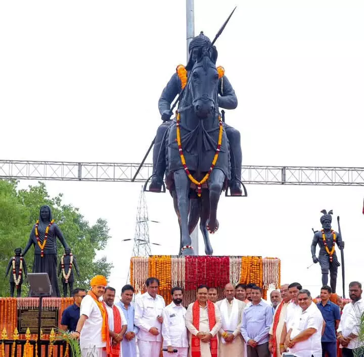 महाराणा प्रताप हमारे लिए प्रेरणापुंज, नई पीढ़ी में आदर्शों का हो संचार - मुख्यमंत्री भजनलाल शर्मा महाराणा प्रताप हमारे लिए प्रेरणापुंज, नई पीढ़ी में आदर्शों का हो संचार - मुख्यमंत्री भजनलाल शर्मा