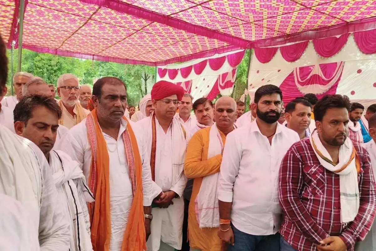 गुर्जर आंदोलन की बरसी: विजय बैंसला ने दी आंदोलन की चेतावनी, कहा- इस बार होगी आर-पार की ‘लड़ाई’ गुर्जर आंदोलन की बरसी: विजय बैंसला ने दी आंदोलन की चेतावनी, कहा- इस बार होगी आर-पार की ‘लड़ाई’