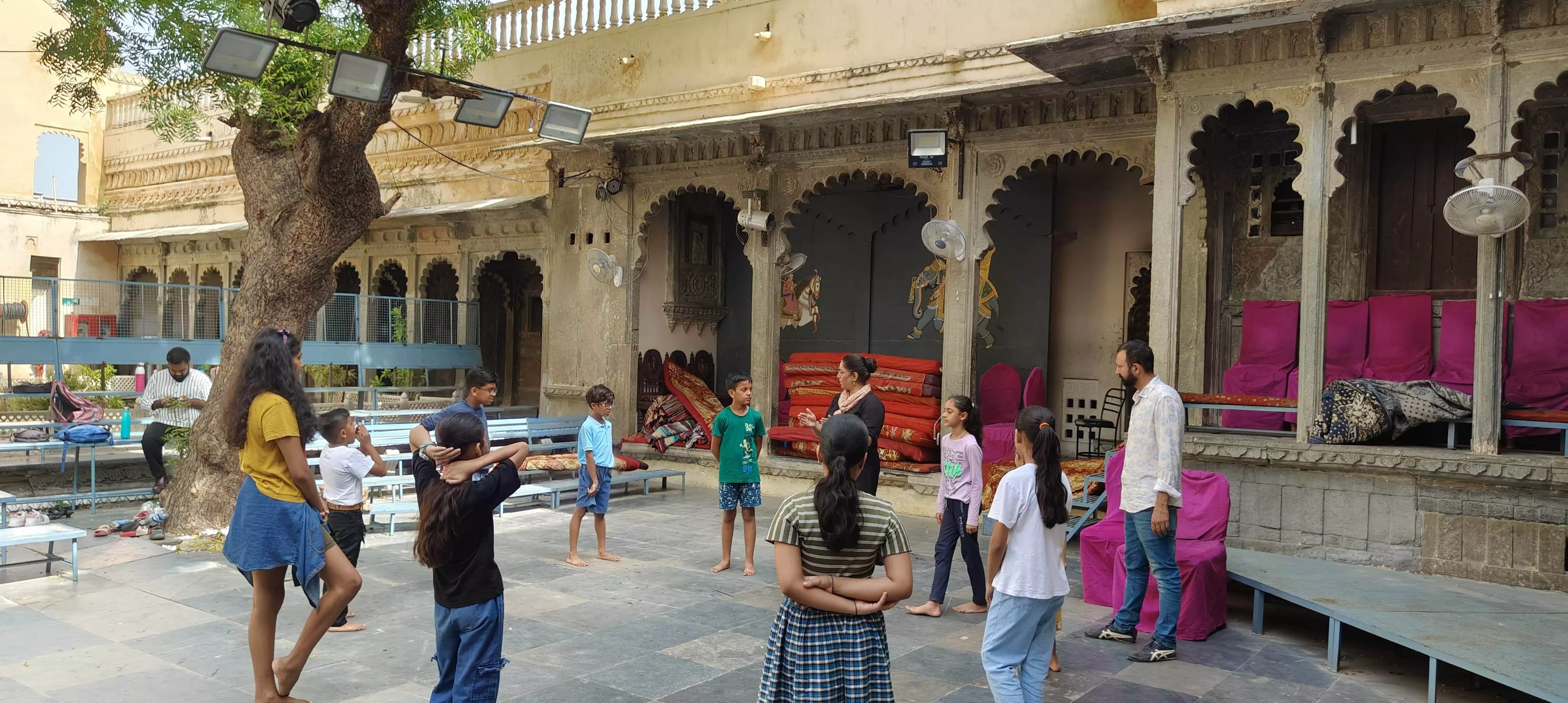 बागोर की हवेली में नाट्य कार्यशाला प्रारंभ बागोर की हवेली में नाट्य कार्यशाला प्रारंभ