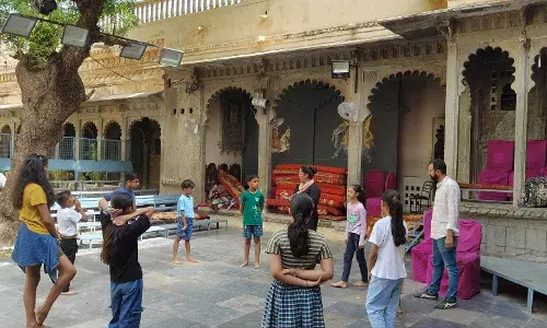 बागोर की हवेली में नाट्य कार्यशाला प्रारंभ