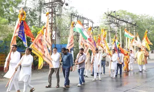 निशान यात्रा में उमड़े भक्त,गूंजे श्याम बाबा के जयकारे, राष्ट्रभक्ति का दिखाया जज्बा*