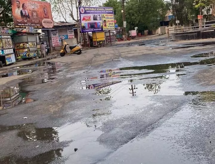 शास्त्री नगर सर्किल की बदतर हालत, नागरिकों में आक्रोश
