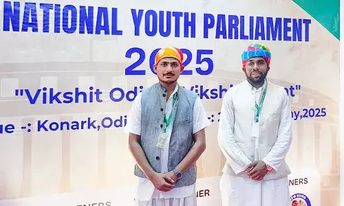 चित्तौड़गढ़ के युवा संसद में छाए, ओडिशा में दिखाया दम