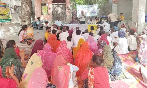 विकसित कृषि संकल्प अभियान में किसान कर रहे है कृषि वैज्ञानिकों से सीधा संवाद