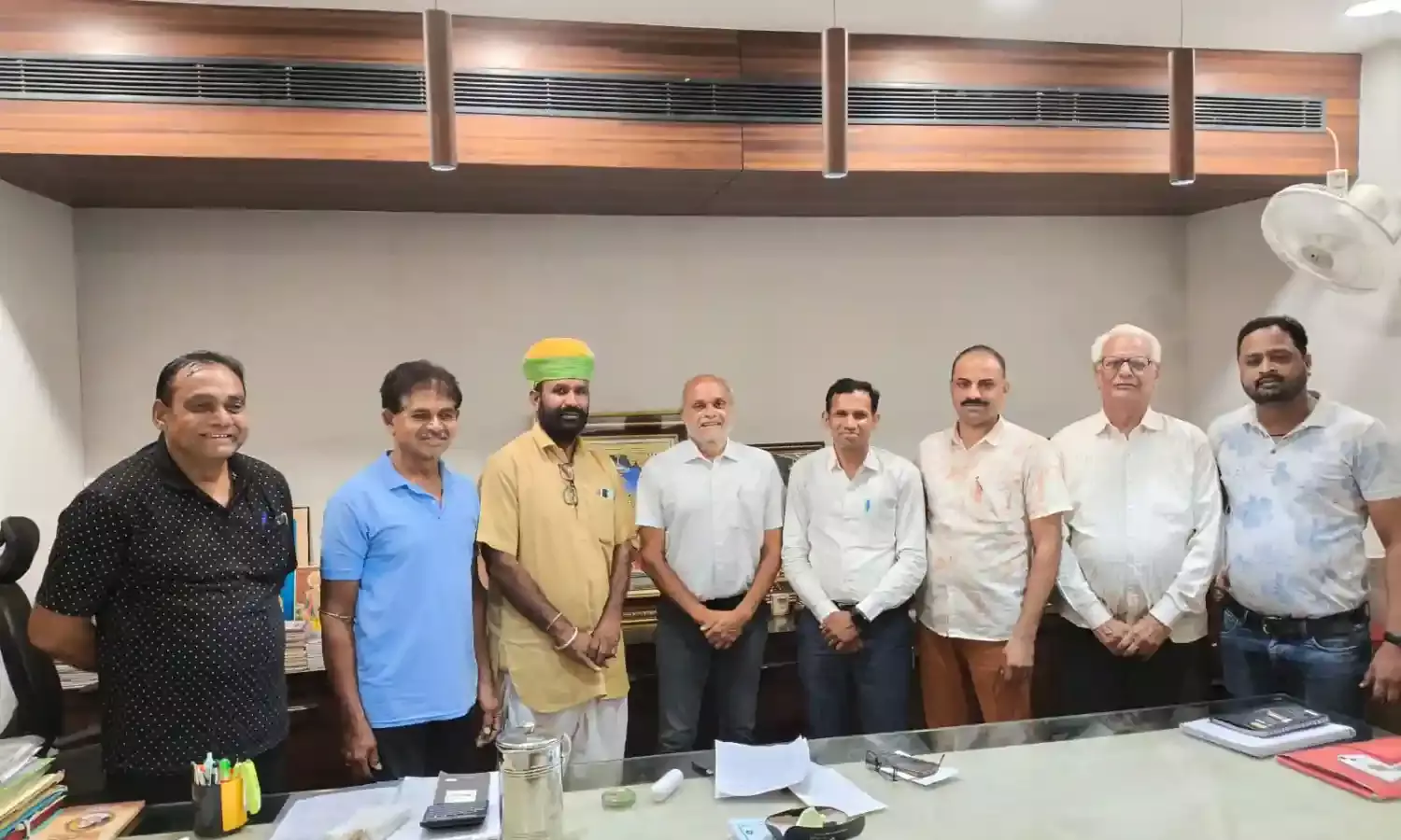 विधायक कोठारी ने 100 फिट रोड़ के लिए प्रतिनिधि मंडल से मांगा 10 दिन का समय।