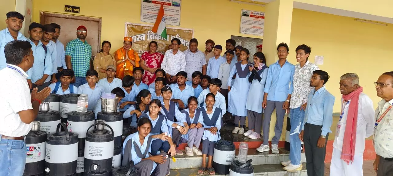 पीएमश्री राजकीय उच्च माध्यमिक विद्यालय निंबाहेड़ा में 15 दिवसीय समाज सेवा शिविर सम्पन्न