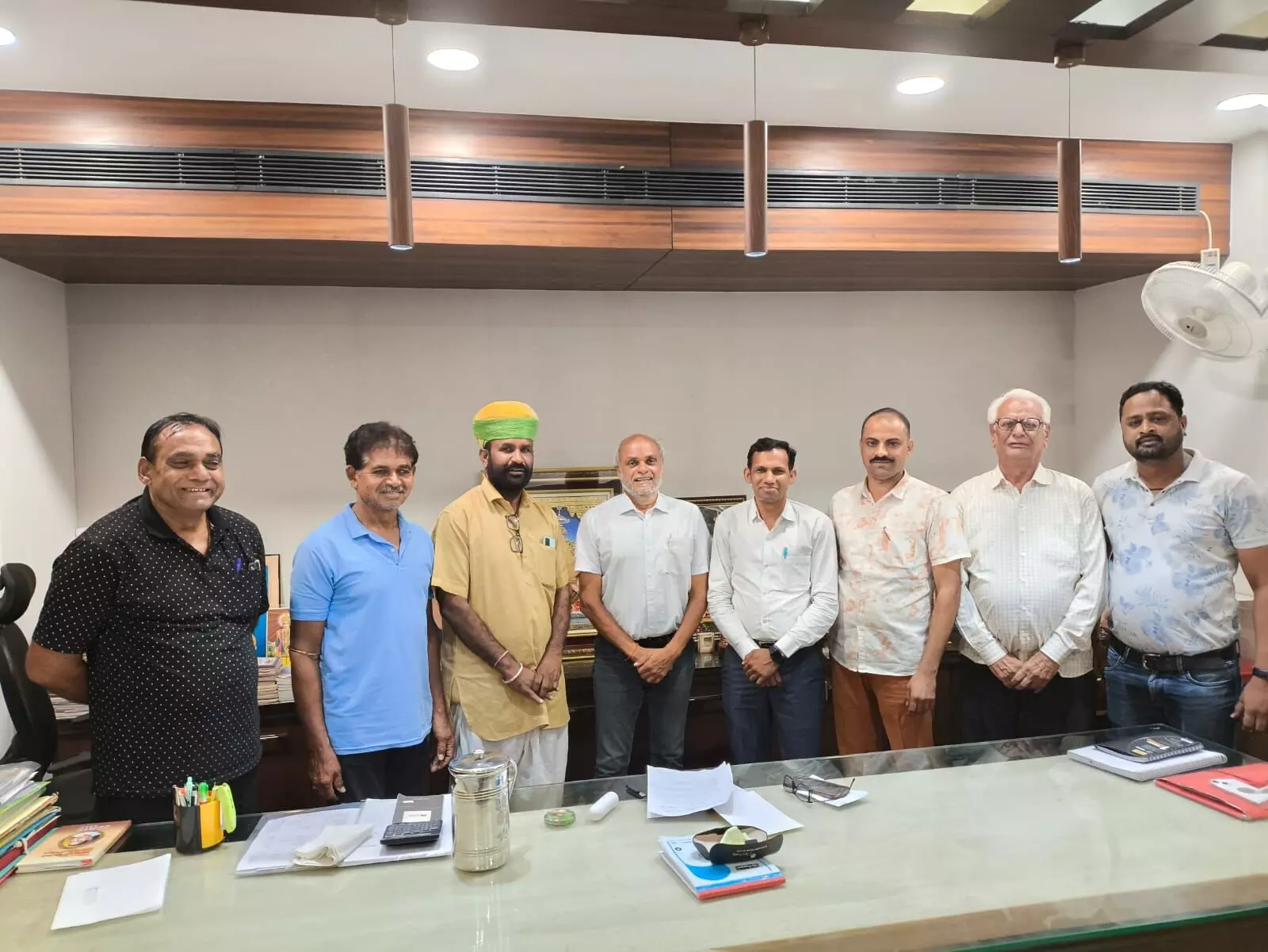 विधायक कोठारी ने 100 फिट रोड़ के लिए प्रतिनिधि मंडल से मांगा 10 दिन का समय।