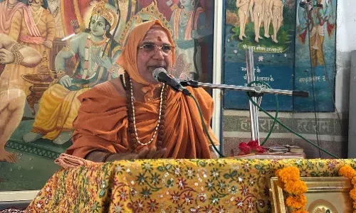 परमात्मा को निरंतर भजन से प्राप्त किया जा सकता है : स्वामी कृष्णानंद