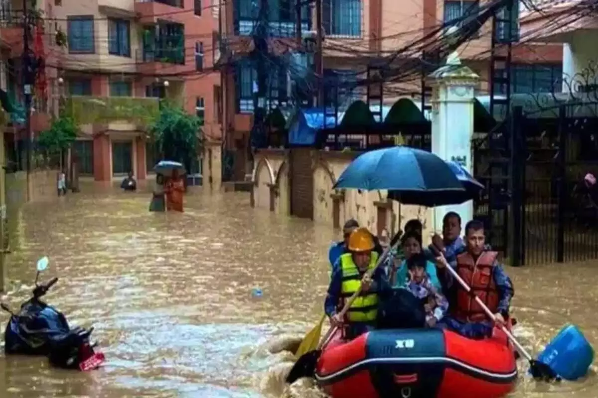 पूर्वोत्तर भारत में बारिश का कहर: 34 लोगों की मौत पूर्वोत्तर भारत में बारिश का कहर: 34 लोगों की मौत