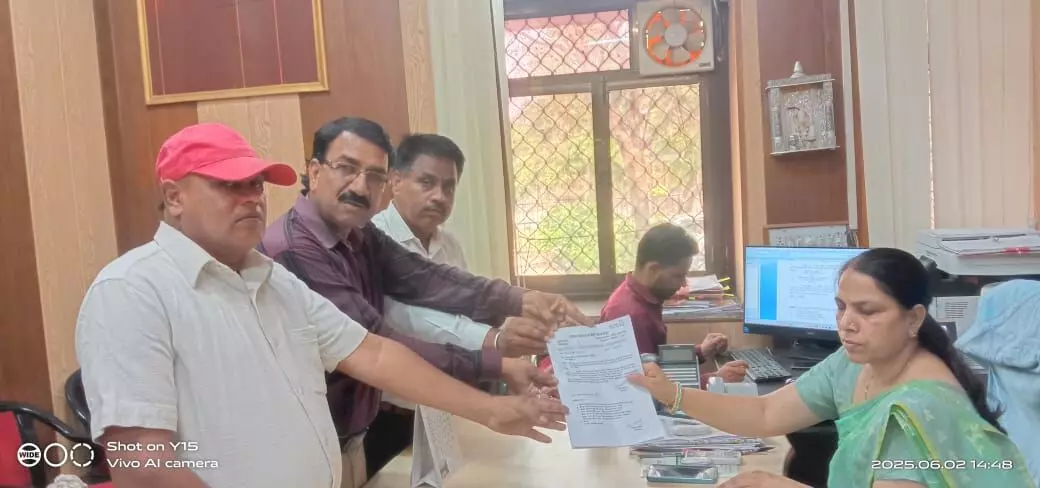 परिसीमन को लेकर जिला कांग्रेस ने दी आपत्तियां